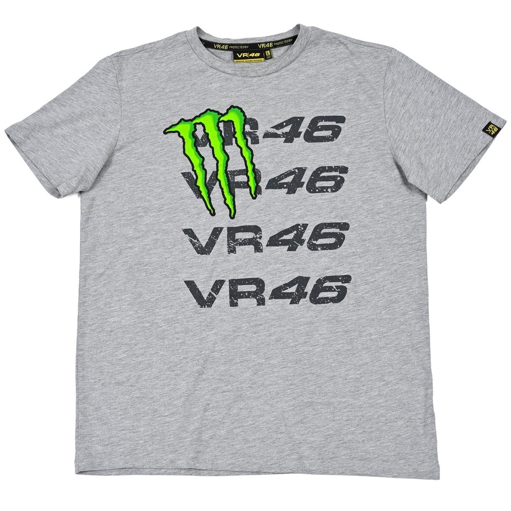 Valentino Rossi VR46 Monster Energy Racing T-Shirt Men's Medium‎ Fit (Tag Large)